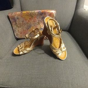 Kenneth Cole wedge sandals